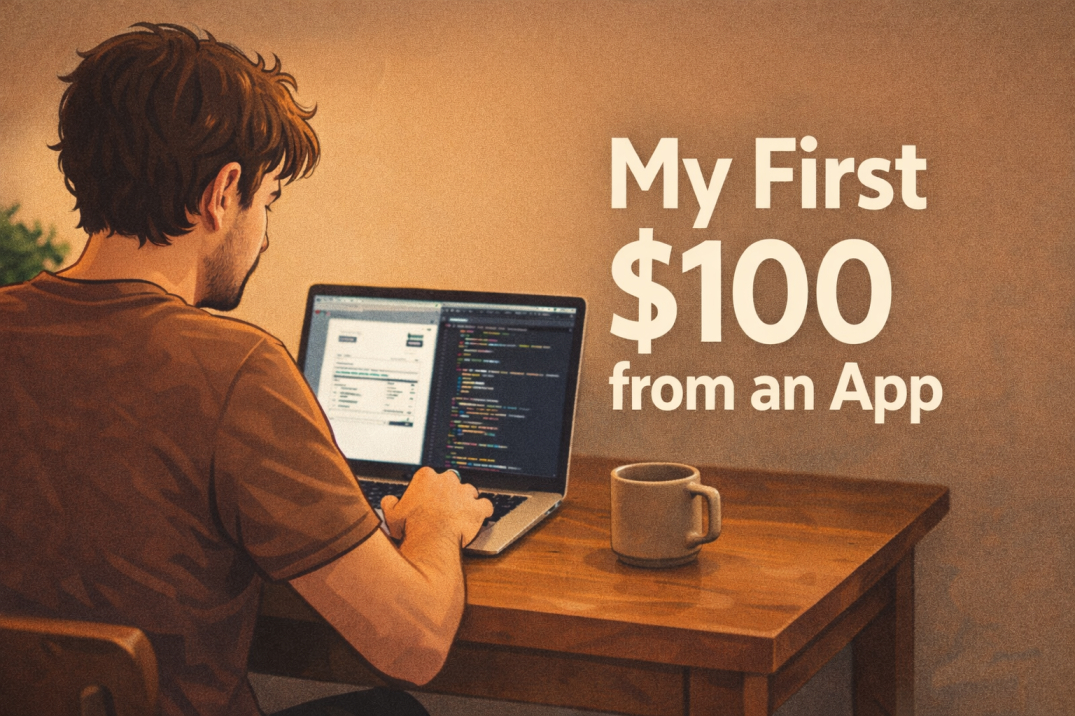 How I Made My First 100 Dollars From Building an App