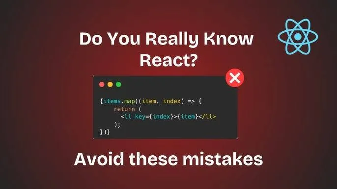 Beginner Mistakes in React.js: A Quick Guide