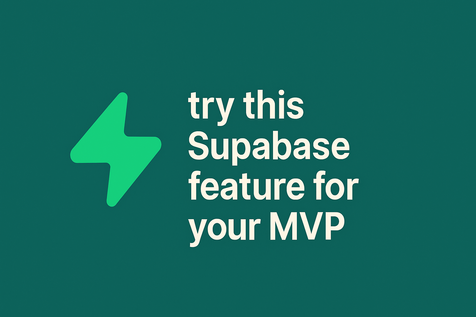 Why Supabase Edge Functions Are a Game-Changer for Your MVP